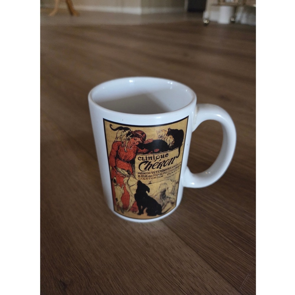 Westwood Clinique Cheron Steinlen Art of Advertising Vintage Poster Mug 2000
